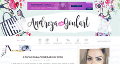 Desktop Screenshot of andrezagoulart.com.br